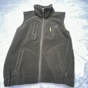 Drake Clothing Co. Waterfowl Vest - Size 14 - Brown - Magnattach 🦆🪿Boys Youth